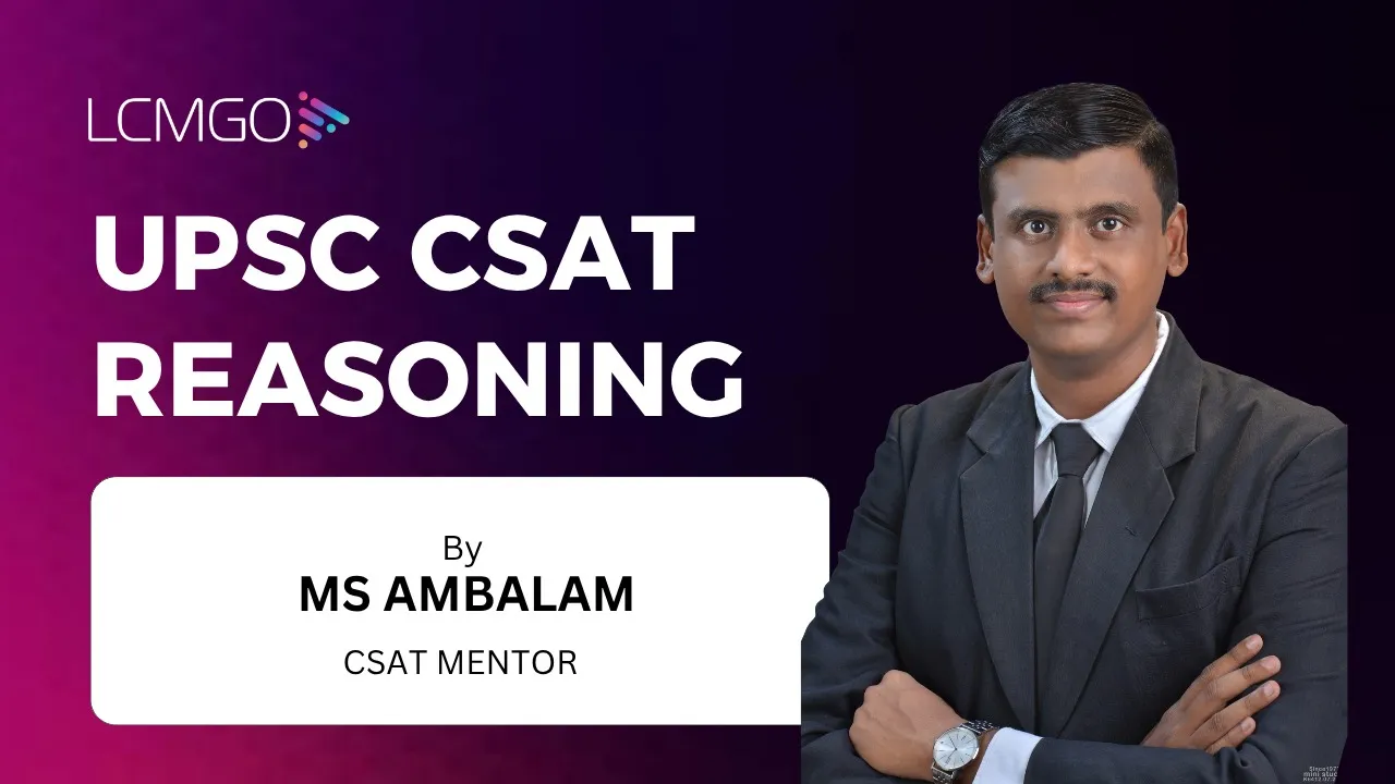 UPSC CSAT REASONING 