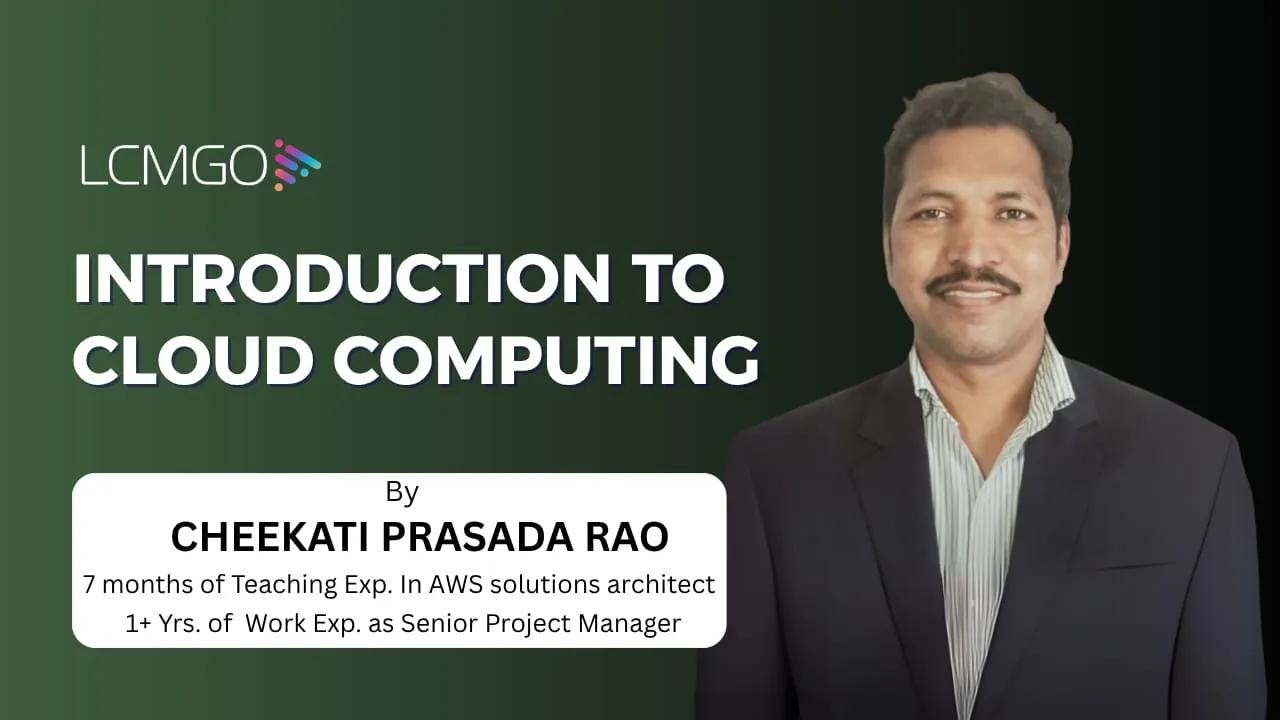 Introduction to Cloud Computing