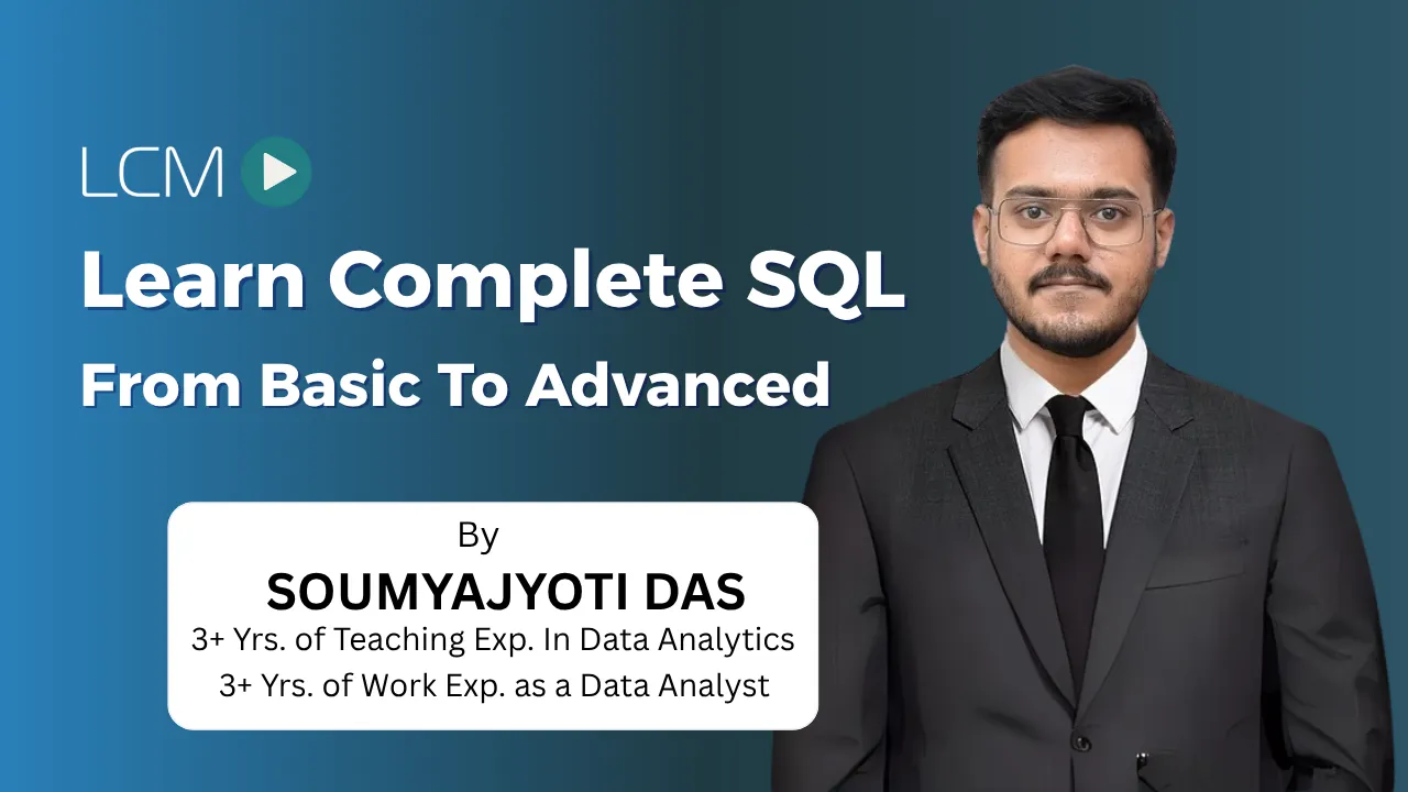 Learn Complete SQL from Basic to Advanced