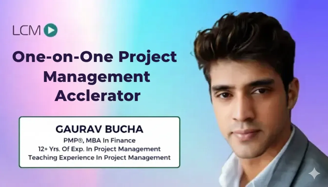 One-on-One Project Management Accelerator