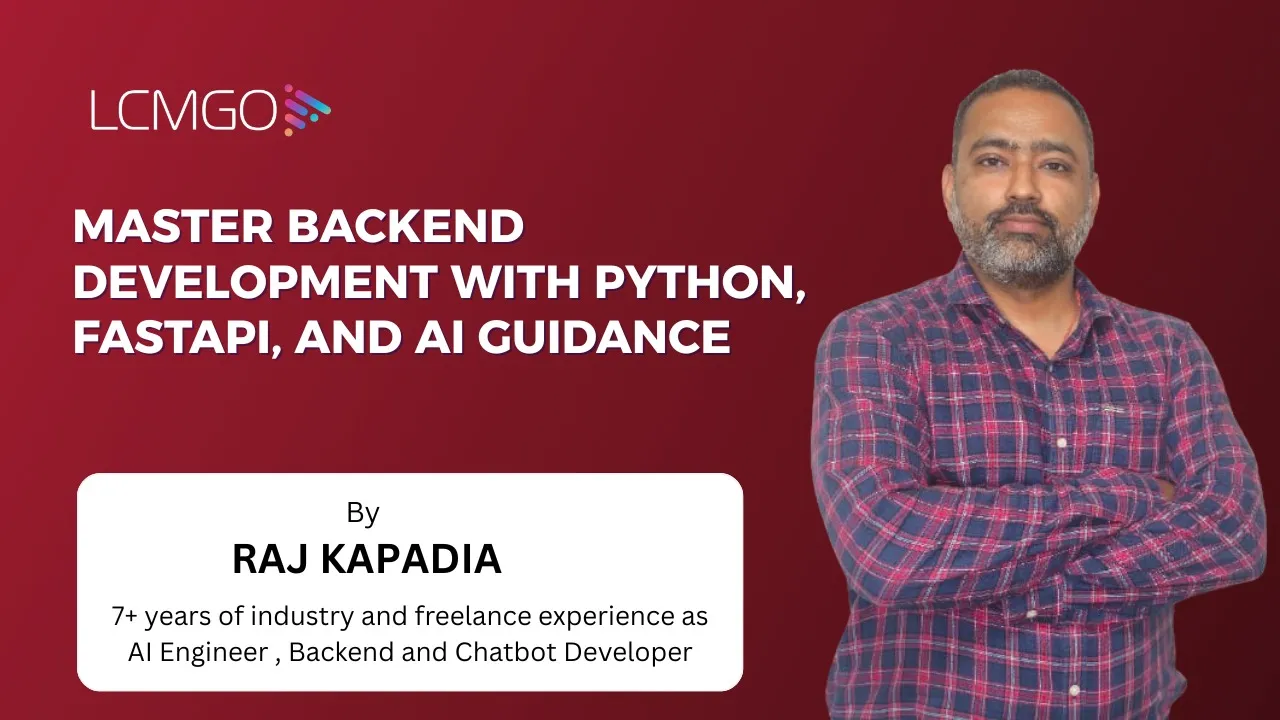 Master Backend Development with Python, FastAPI, and AI Guidance